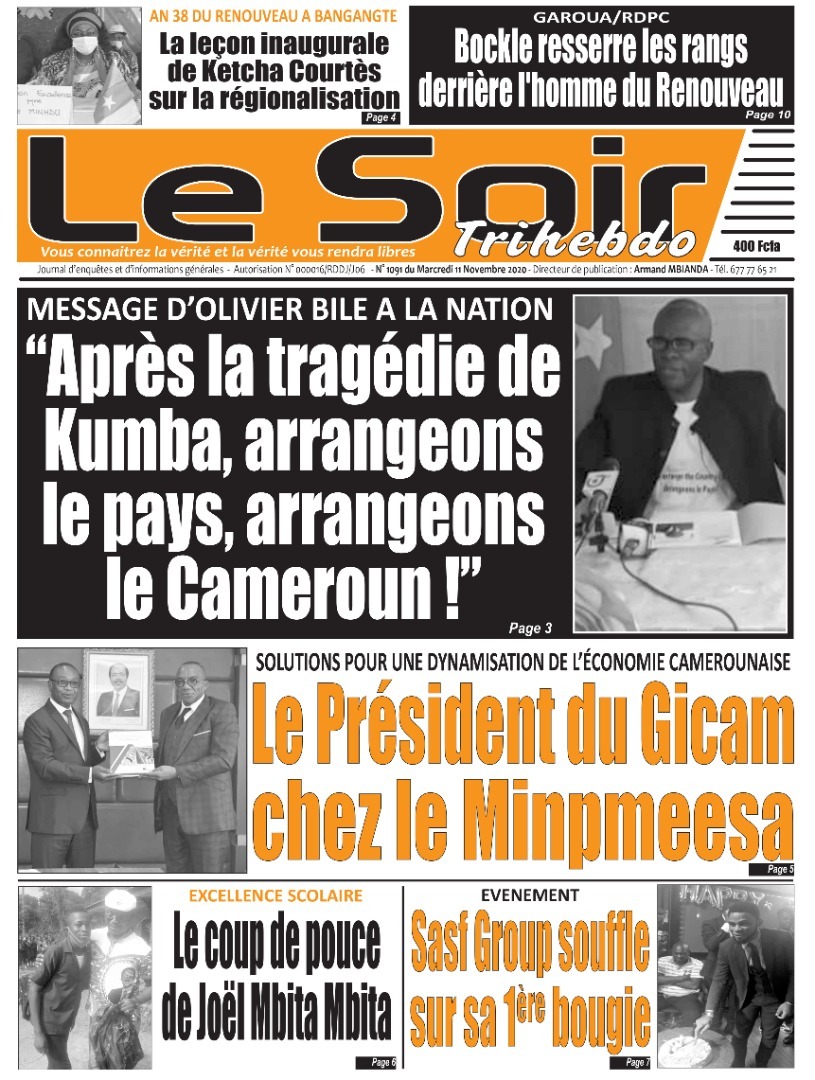 L’audience du Minpmeesa accordée au président de Gicam
