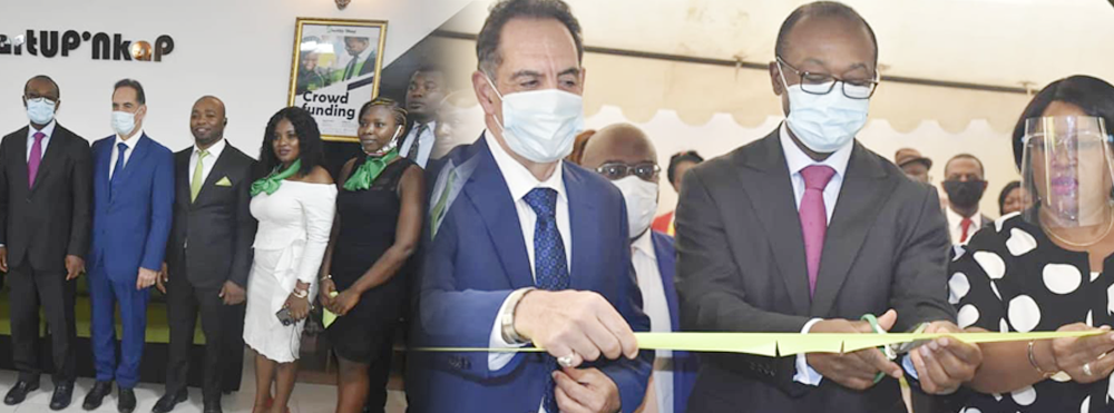Financial issue for SMESEH:The Minister of SMESEH H.E Achille BASSILEKIN III chairs the Double Ceremony of the Official Launching of the Activities and Inauguration of the Startup Nkap Headquarters in Yaounde