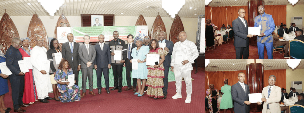Certificates to more than 15 consultants from six French-speaking countries.