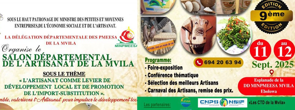 GRAND RENDEZ-VOUS DE L’ARTISANAT À EBOLOWA !
