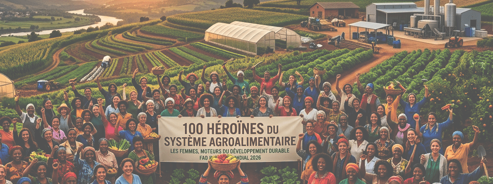 APPEL À CANDIDATURES : « 100 HÉROÏNES DES SYSTÈMES AGROALIMENTAIRES ET DU DÉVELOPPEMENT RURAL »